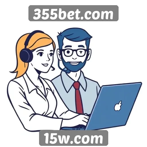 Suporte ao cliente no site 355bet.com