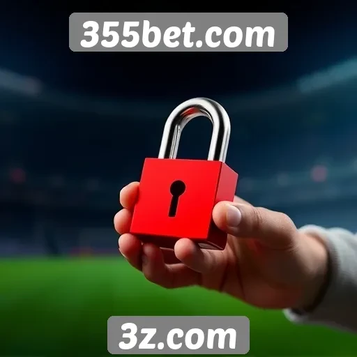Recursos de segurança no site 355bet.com